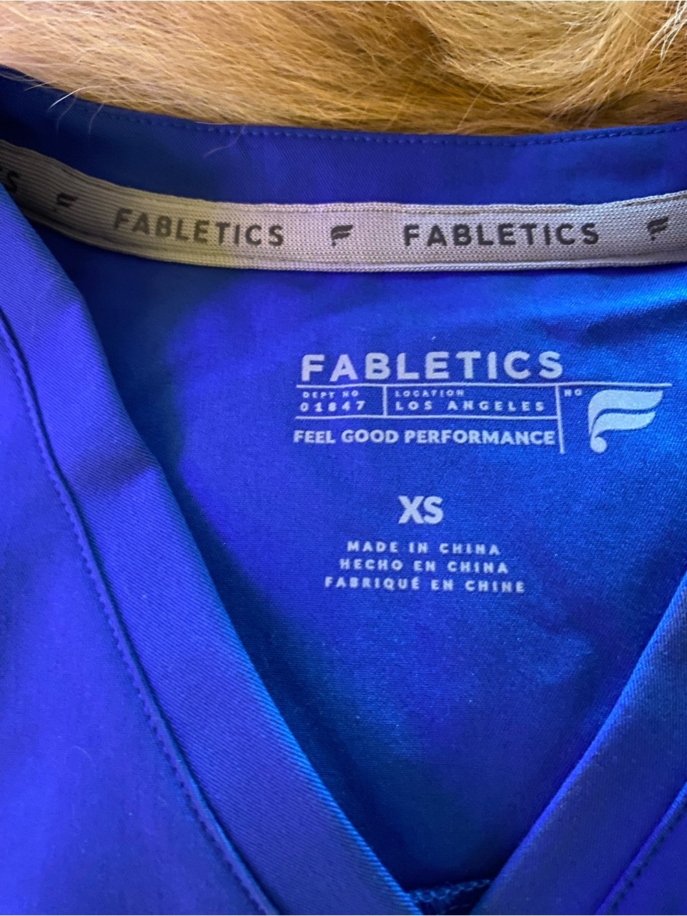 Fabletics Royal Blue Scrub Set - Picture 5 of 5